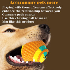 Dog Chew Toys Indestructible for Interactive Play Orange | Yoyo Ball
