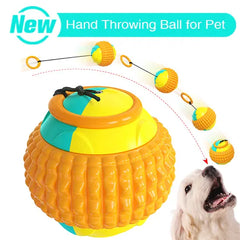 Dog Chew Toys Indestructible for Interactive Play Orange | Yoyo Ball