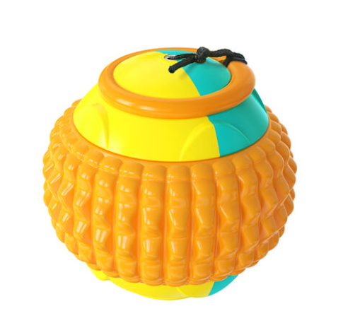 Dog Chew Toys Indestructible for Interactive Play Orange | Yoyo Ball