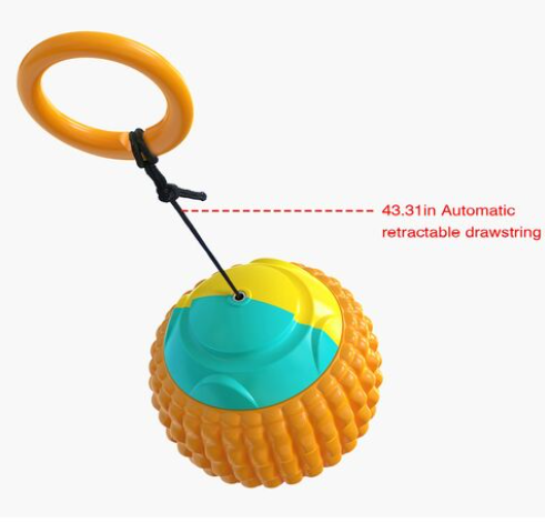 Dog Chew Toys Indestructible for Interactive Play Orange | Yoyo Ball