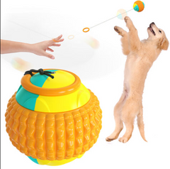 Dog Chew Toys Indestructible for Interactive Play Orange | Yoyo Ball